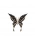 XSB119 - Black Butterfly Fashion Saree Brooch